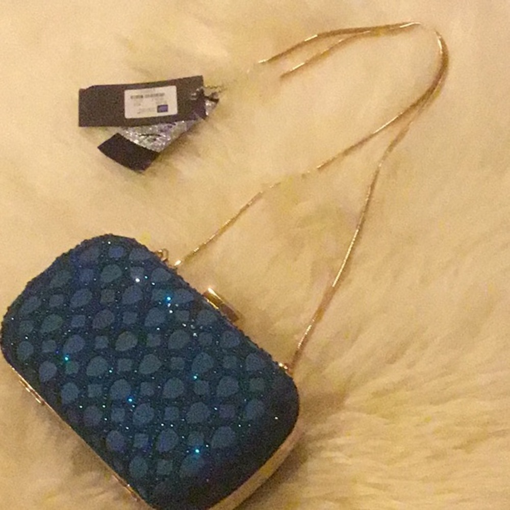 Sparkling Teal Purse